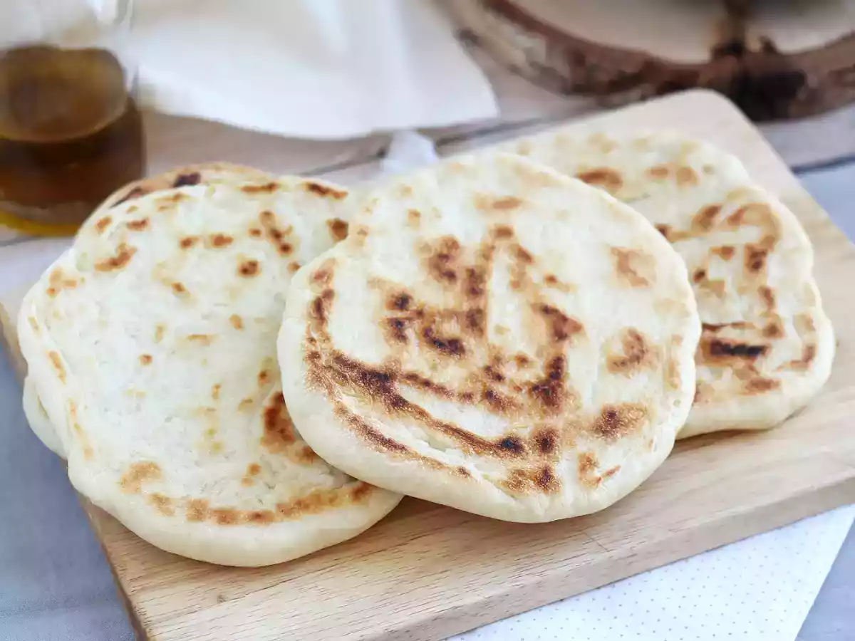 Fladenbrot aus der Pfanne - foto 5