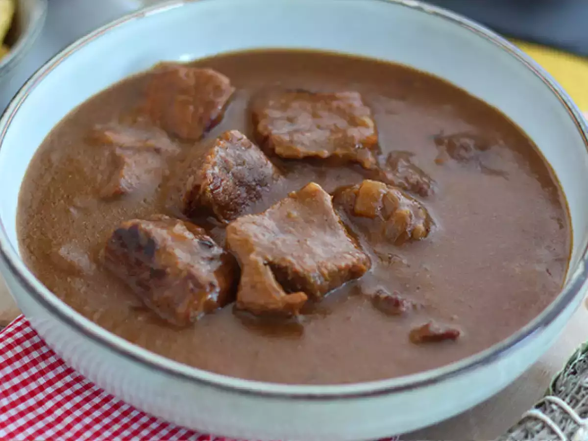 Flämischer Rindfleischeintopf mit Bier – Carbonnade flamande - foto 2