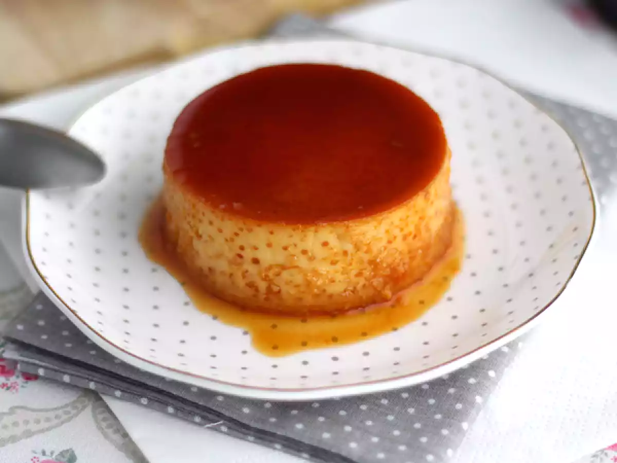 Flan mit eingedickter Milch - foto 3