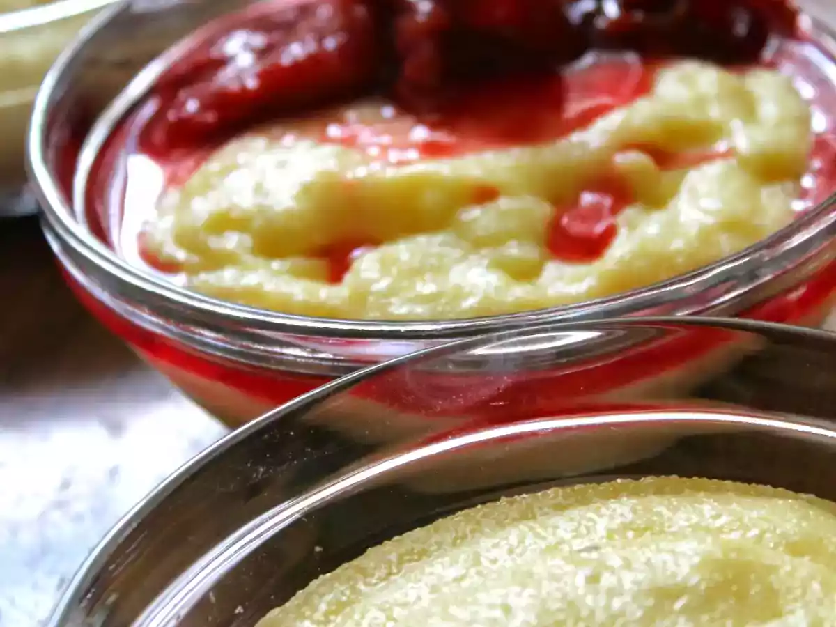 Flaumiger Grießbrei