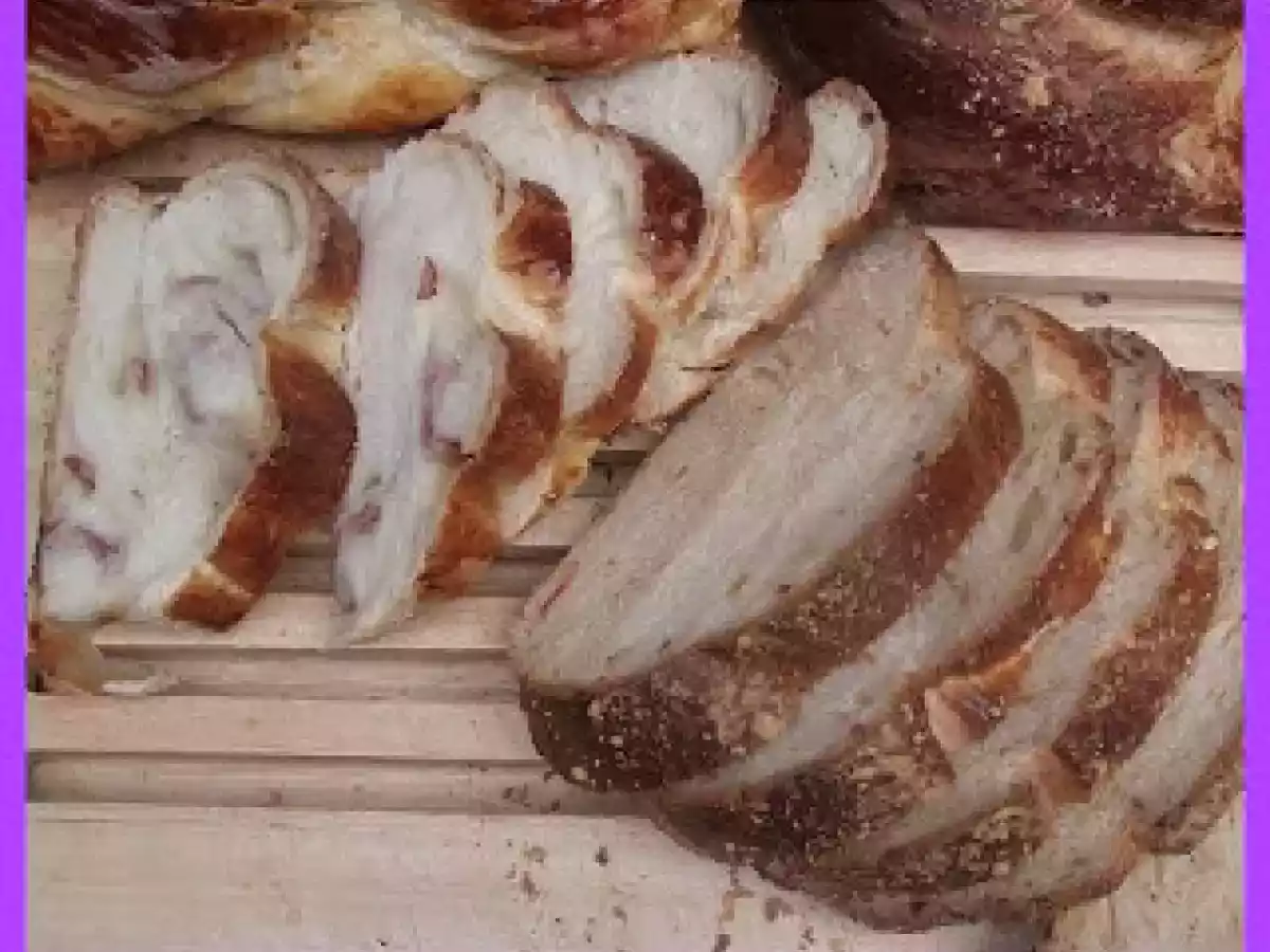 Fleischzopf Abwandlung der Fleischschnecken