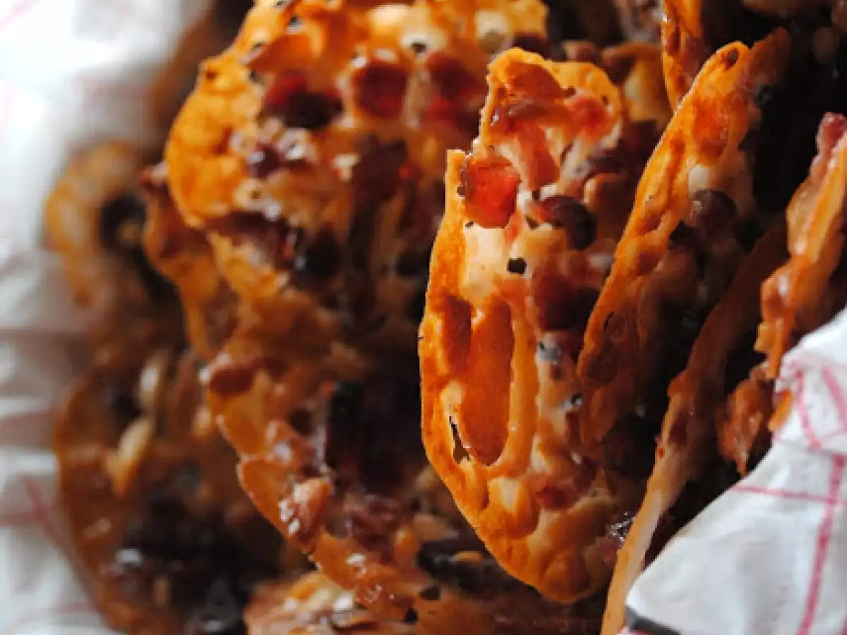 Florentiner mit Cranberries