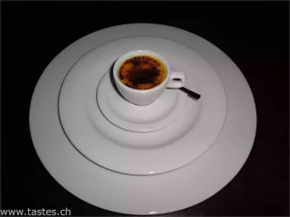 Fois gras crème brulée with cognac
