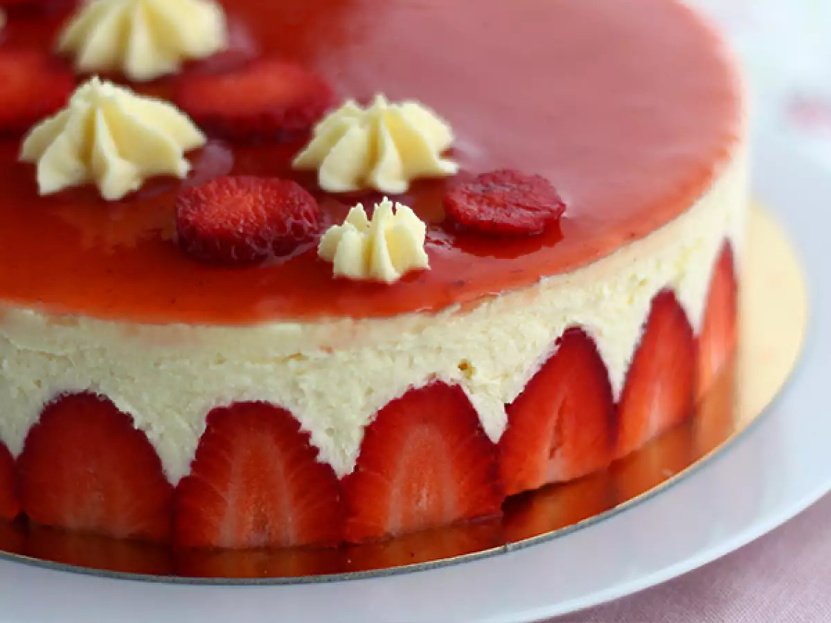 Fraisier – französische Erdbeertorte Schritt für Schritt - foto 2