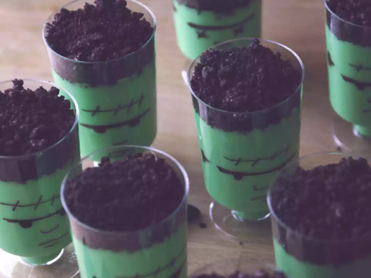 Frankenstein-Cremes für Halloween - foto 2