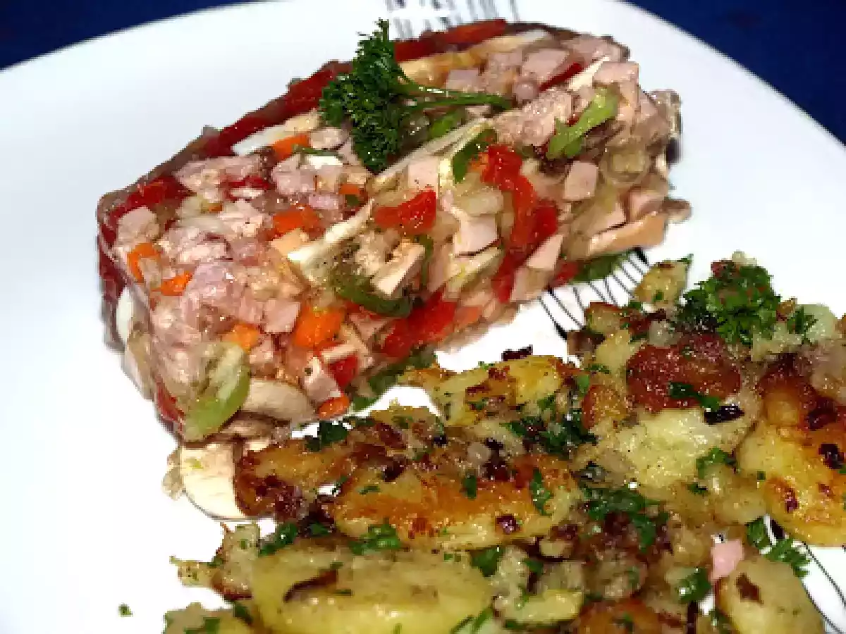 Fränkische Wurstsülze