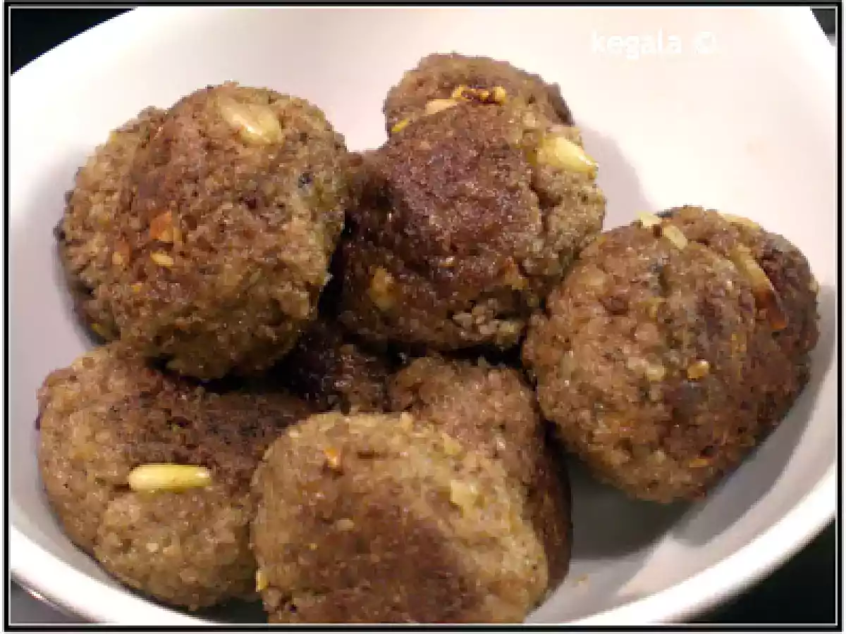 Frikadellen aus dem Serail, oder Zimtsterne mal anders