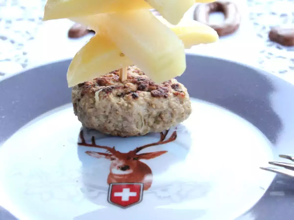 Frikadellen mit Kohlrabi