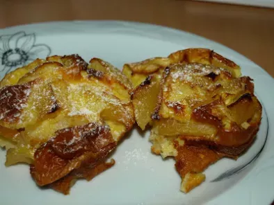 FRITTATA AL FORNO CON LE MELE - Ofenpfannkuchen mit Äpfeln