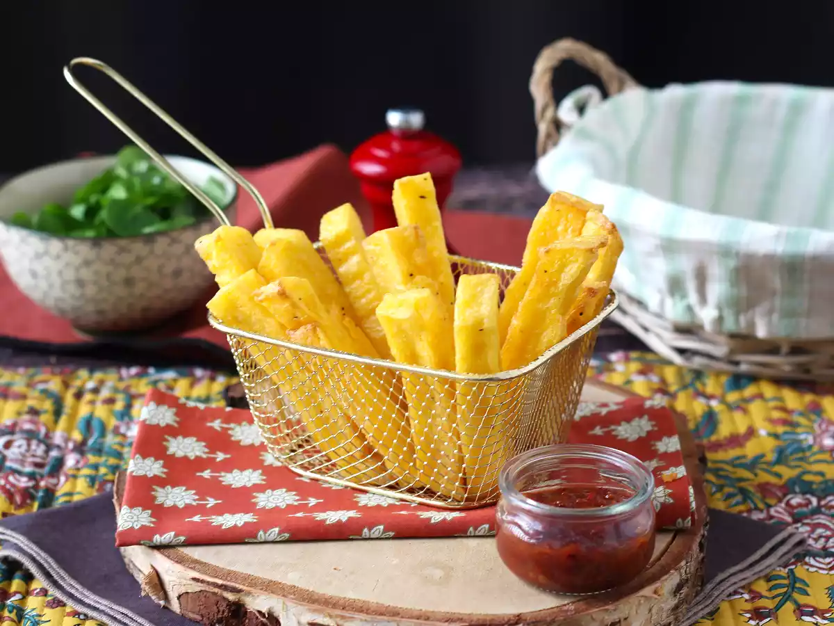 Frittierte Polenta ohne Schuldgefühle: knusprig, golden und perfekt in der Heißluftfritteuse! - foto 3