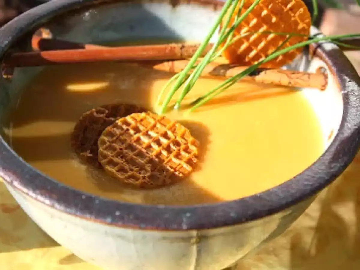 Fruchtige Süßlartoffel-Suppe und Dein Biogarten im Test