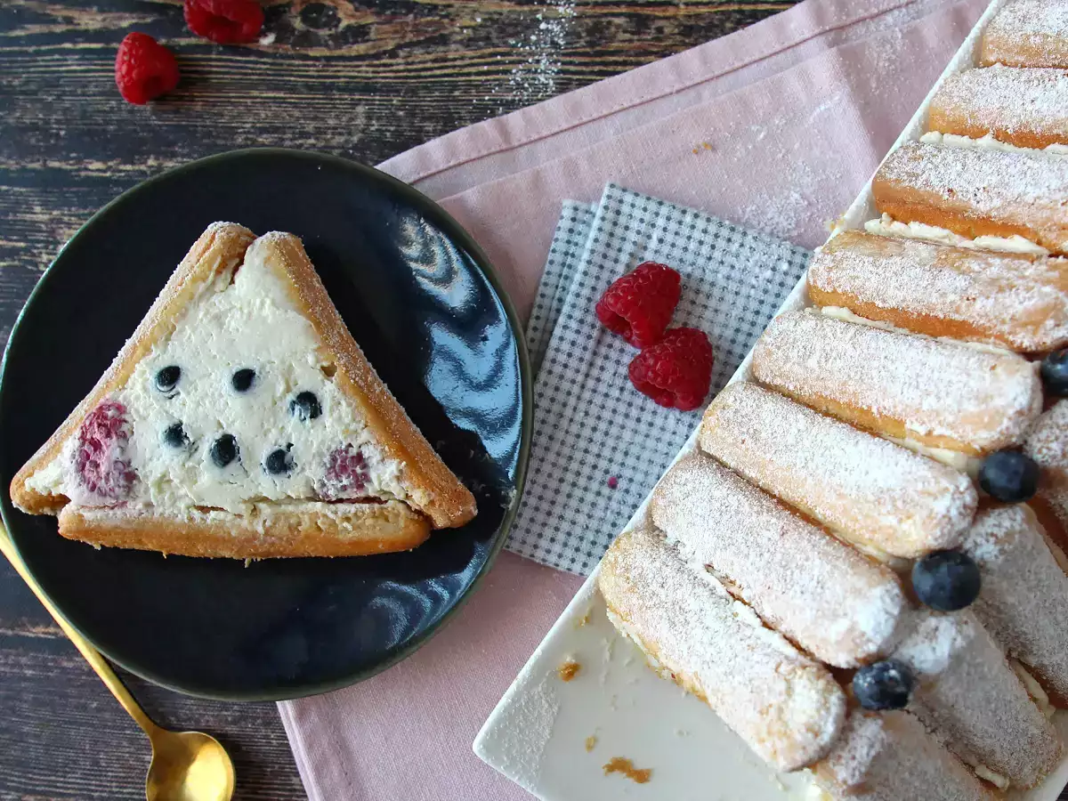 Für diesen Baumkuchen mit roten Früchten brauchen Sie keine Form! - foto 6