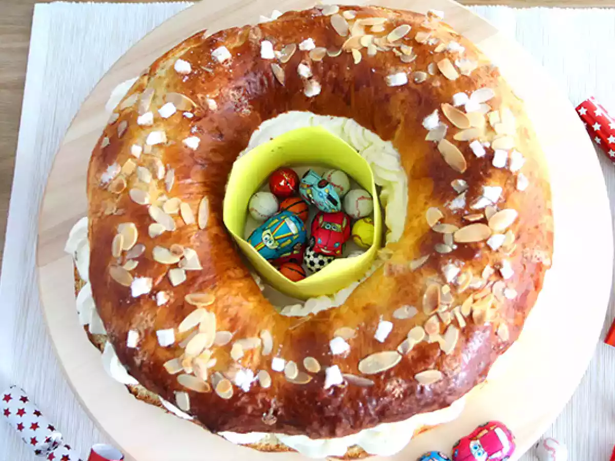 Galette de Rois briochée (Dreikönigskuchen) - foto 2
