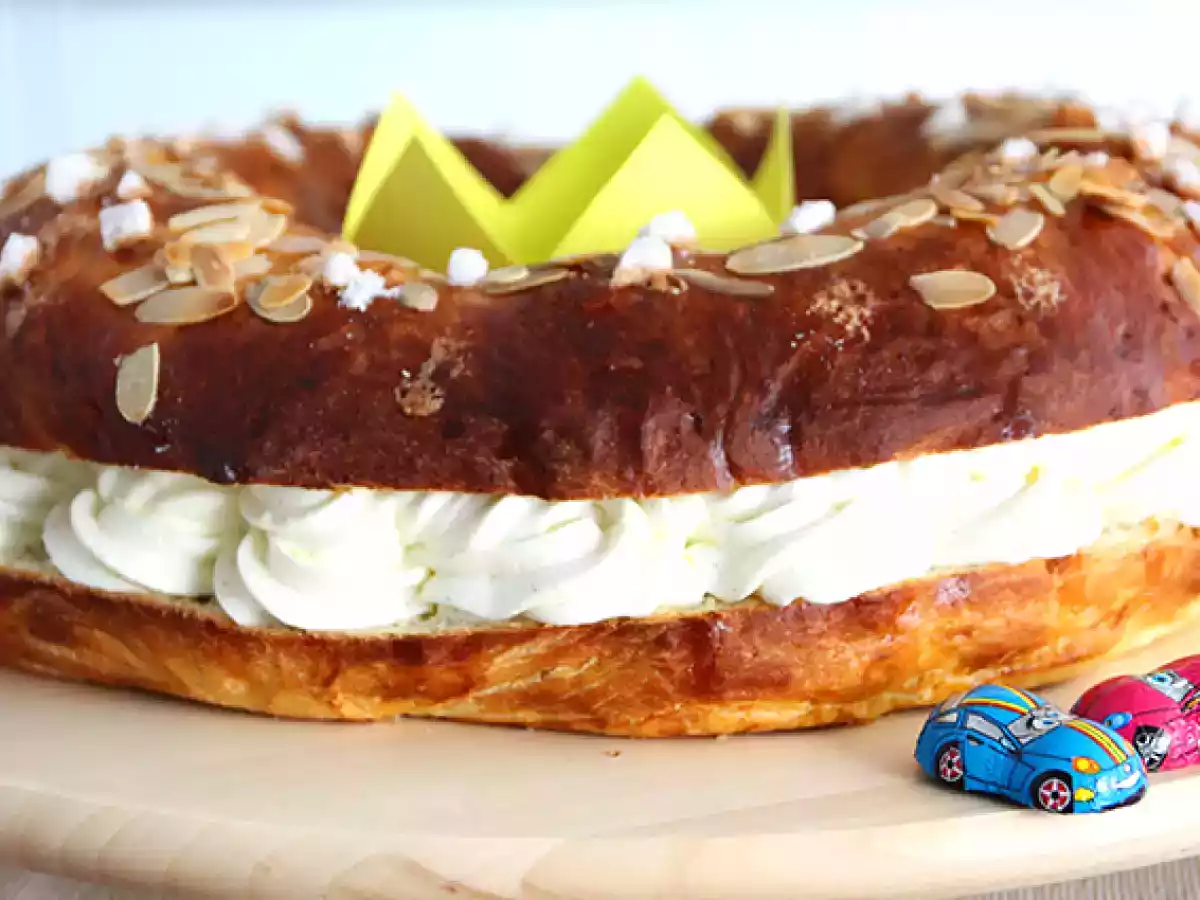 Galette de Rois briochée (Dreikönigskuchen) - foto 3