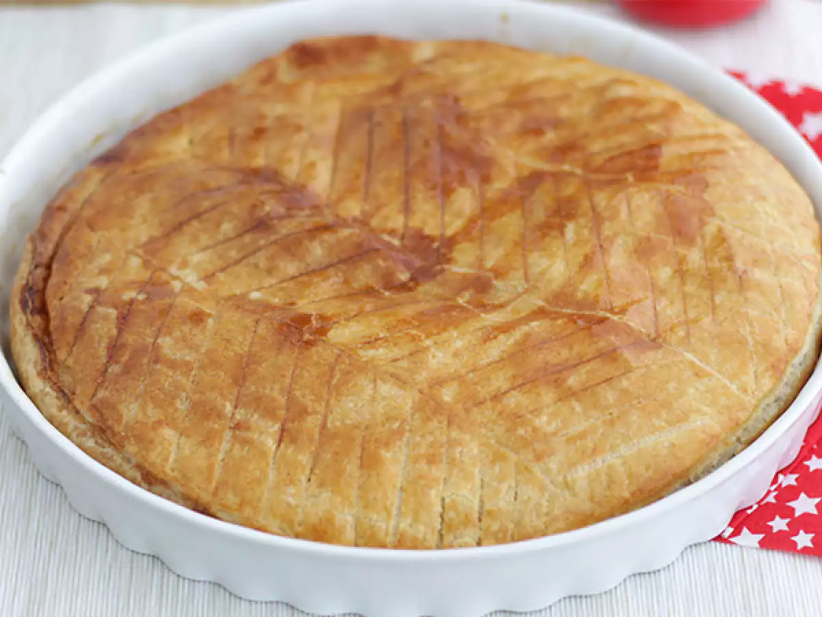 Galette des Rois mit Frangipane – französischer Dreikönigskuchen