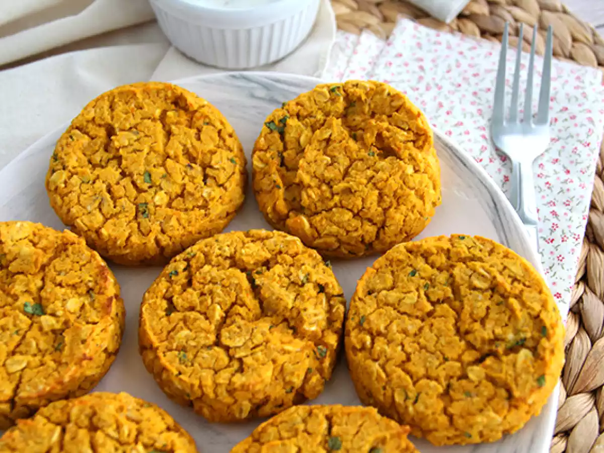 Galettes mit Korallinsen und Karotten - foto 3