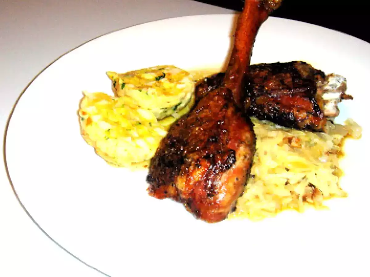 Ganslbraten traditionell