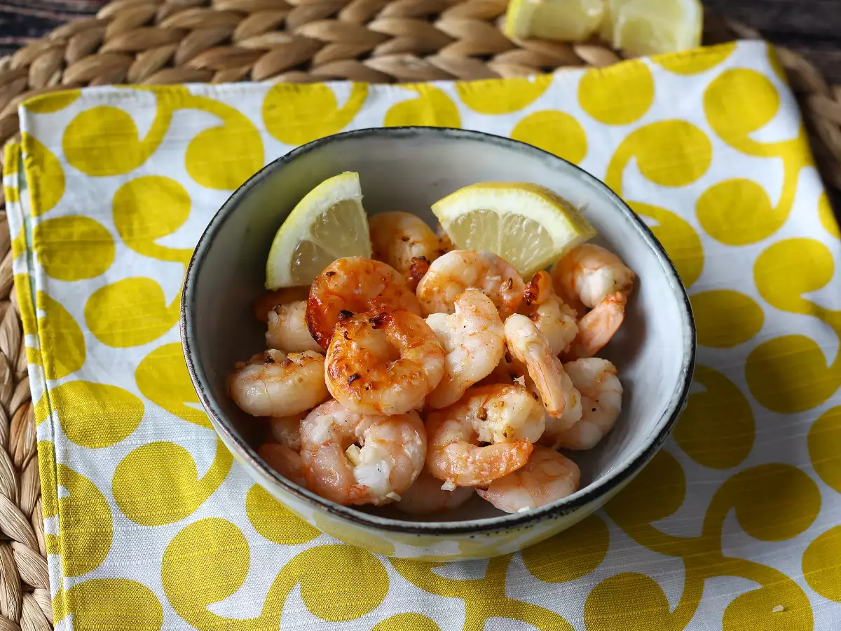 Garnelen aus der Heißluftfritteuse: ein leichtes und leckeres Rezept - foto 3