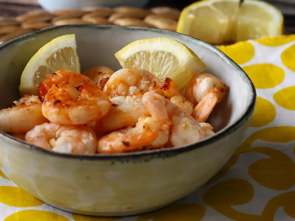 Garnelen aus der Heißluftfritteuse: ein leichtes und leckeres Rezept - foto 4