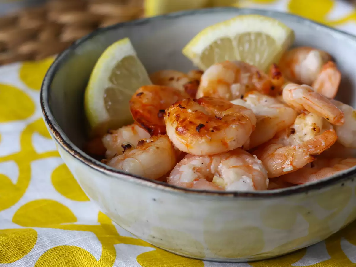 Garnelen aus der Heißluftfritteuse: ein leichtes und leckeres Rezept - foto 6
