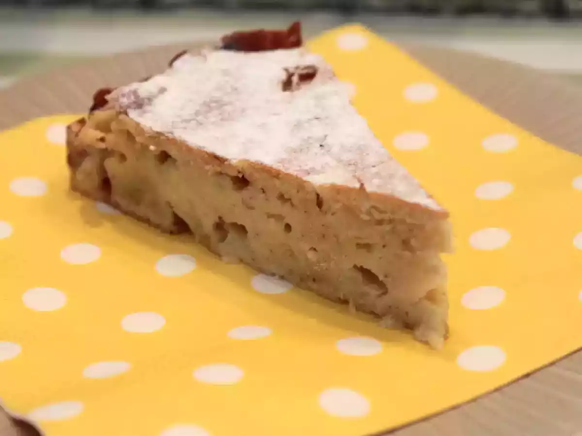 Gâteau à la rhurbarbe