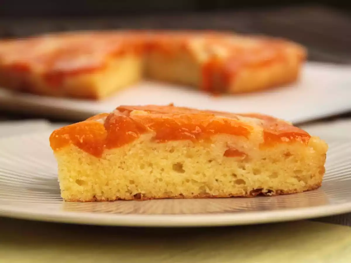 Gâteau aux apricots