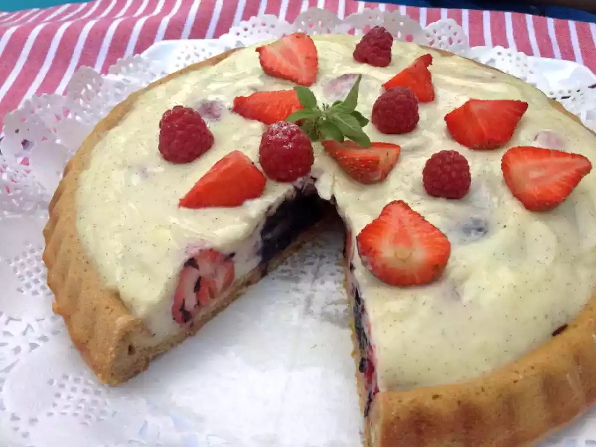 Gâteaux aux baies de saison