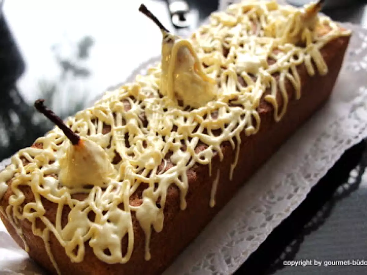 Gaumenkitzel zur Kaffeezeit, Birnenkuchen mit Sirup