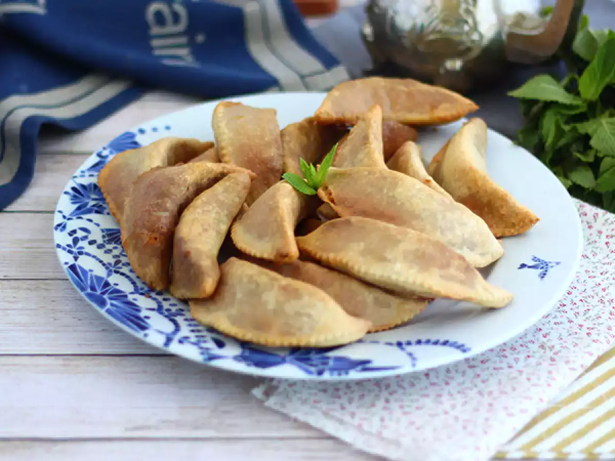 Gazellenhörner: einfaches Rezept Schritt für Schritt
