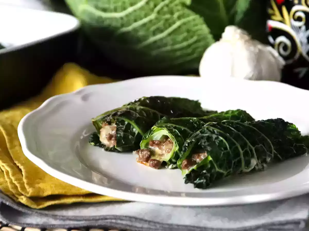 Gebackene Wirsingröllchen, das einfache und preiswerte Rezept für ein Familienessen - foto 2