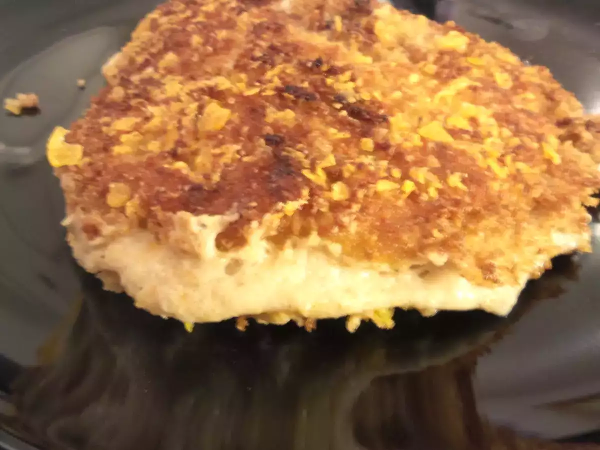 Gebackener veganer Käse