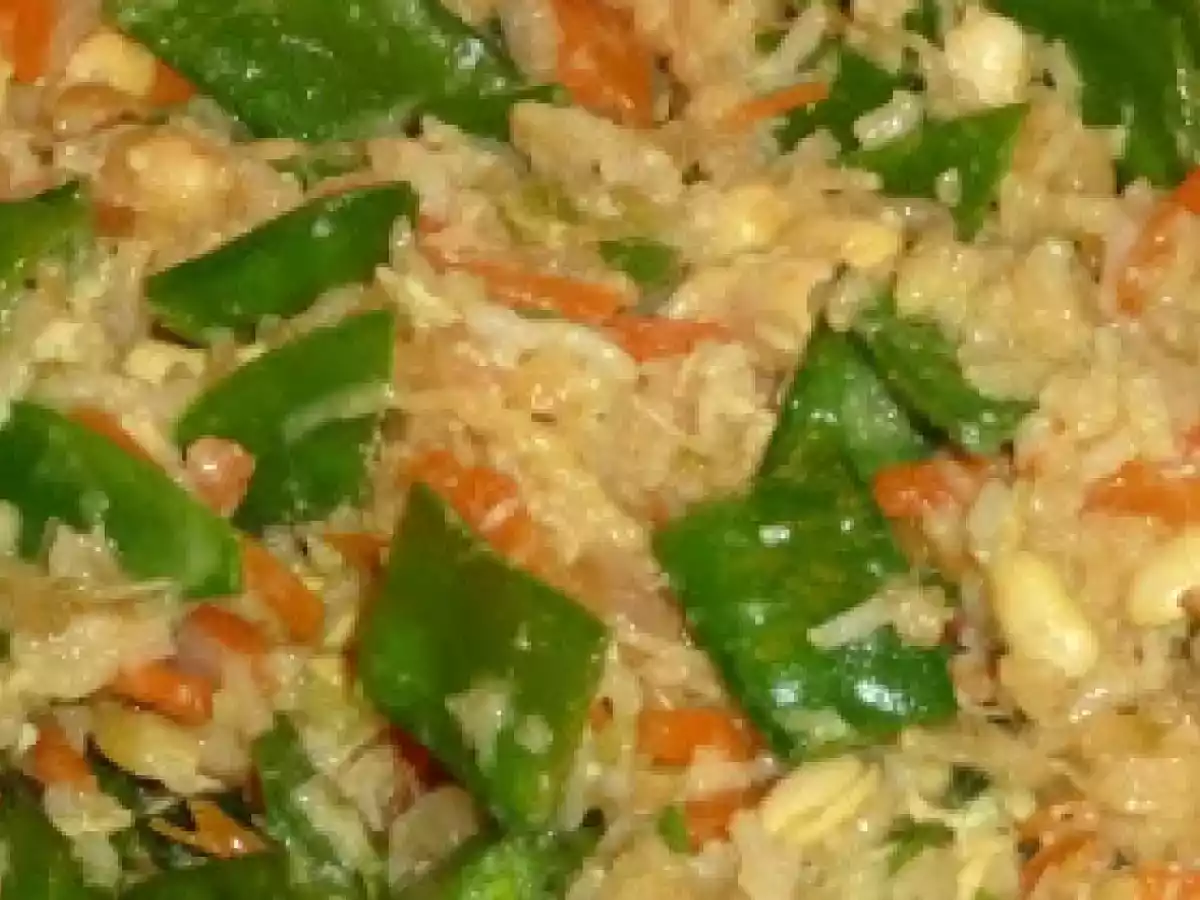 Gebratener Reis mit Gemüse