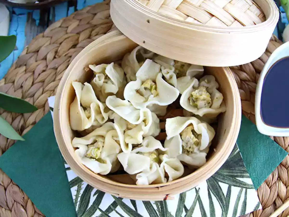 Gedämpfte Teigtaschen - Bouchons réunionnais mit Huhn - foto 2