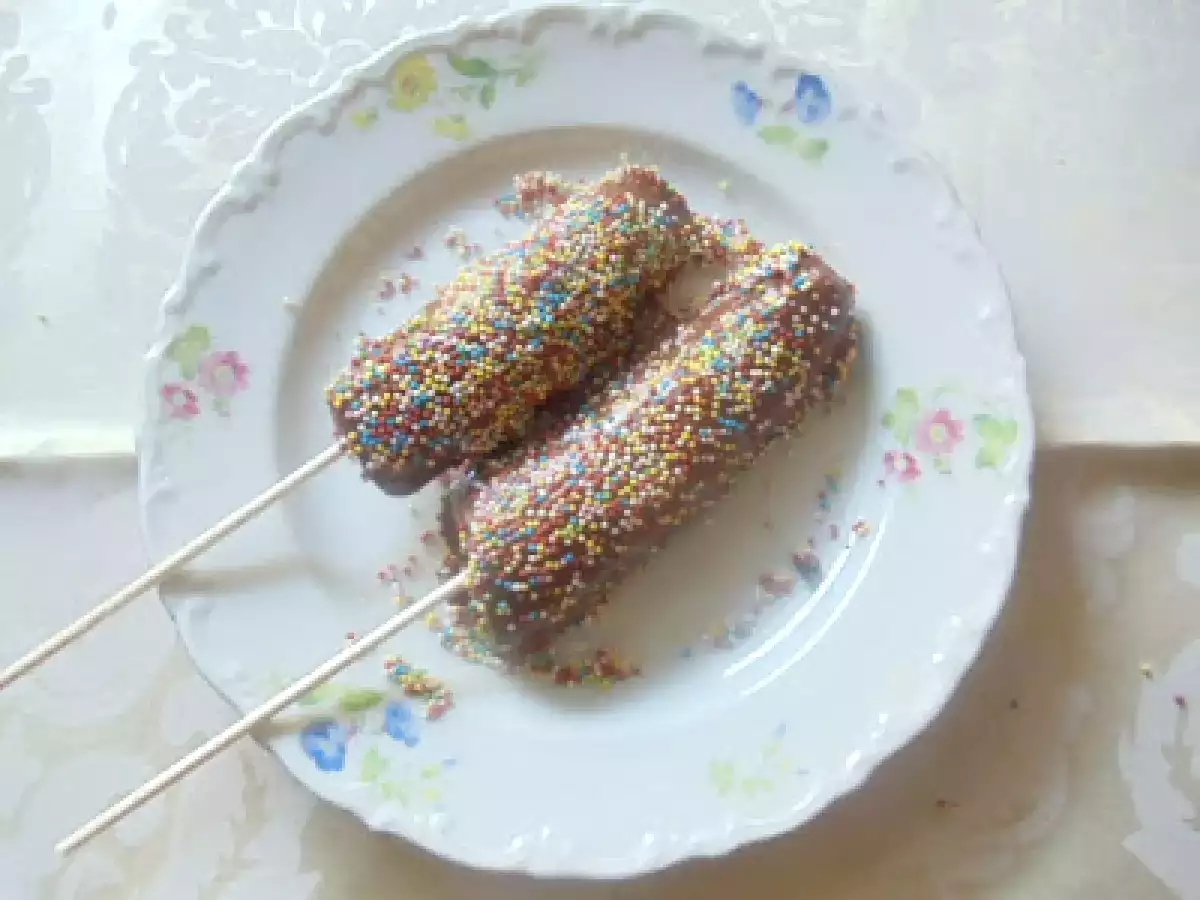 GEEISTE SCHOKOBANANEN