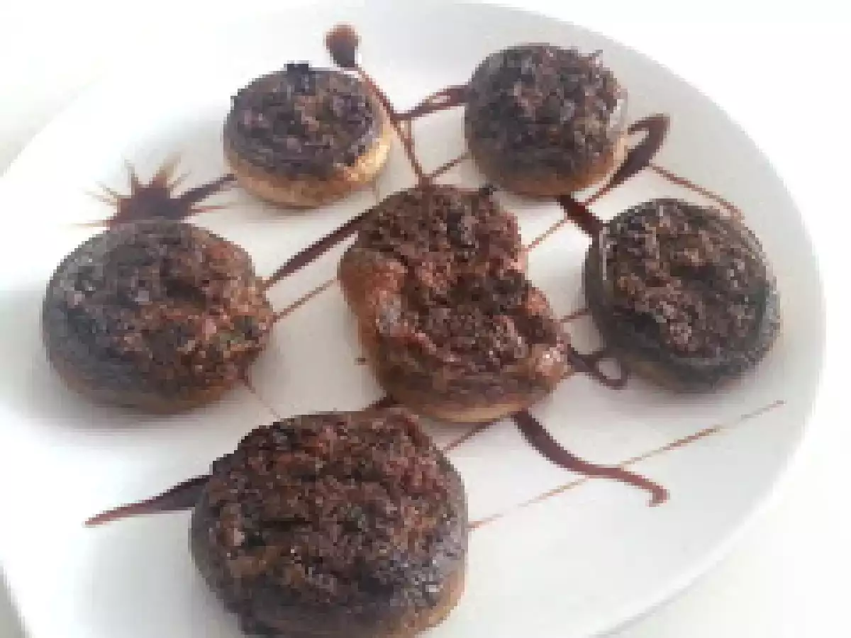 Gefülle Champignons