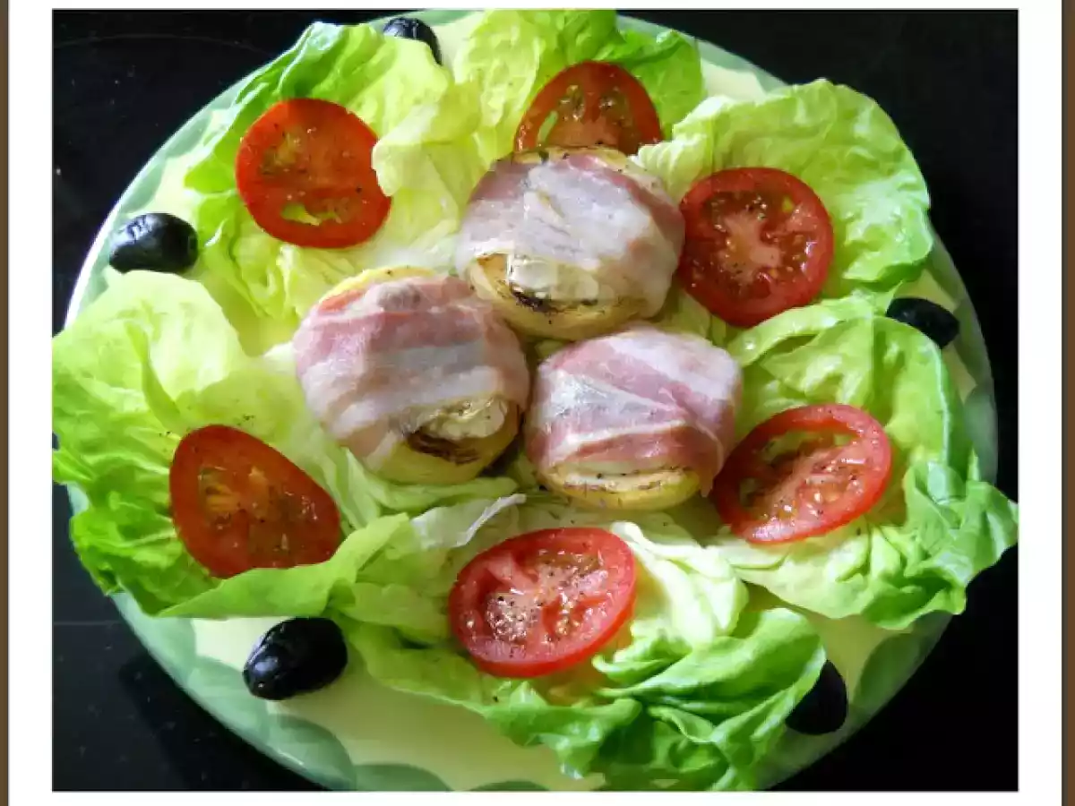 Gefüllte Artischockenböden