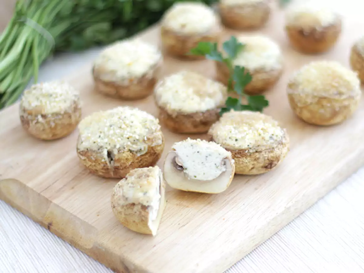 Gefüllte Champignons zum Aperitif - foto 3