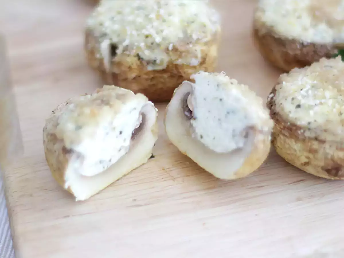 Gefüllte Champignons zum Aperitif - foto 4