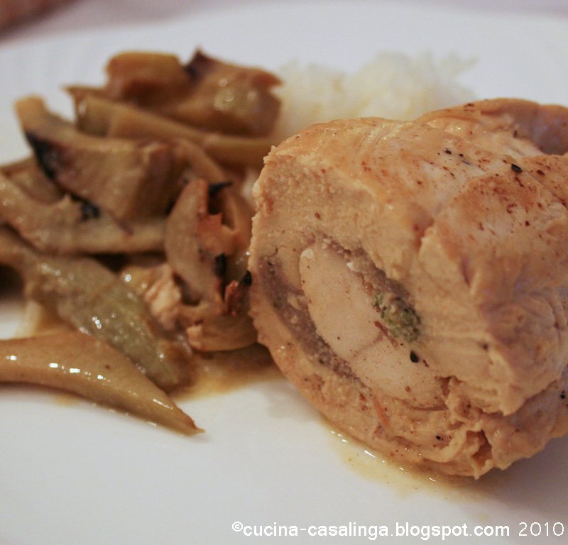 Rezept für gefüllte hühner-rouladen mit rosmarin Rezept für gefüllte hühner-rouladen mit rosmarin