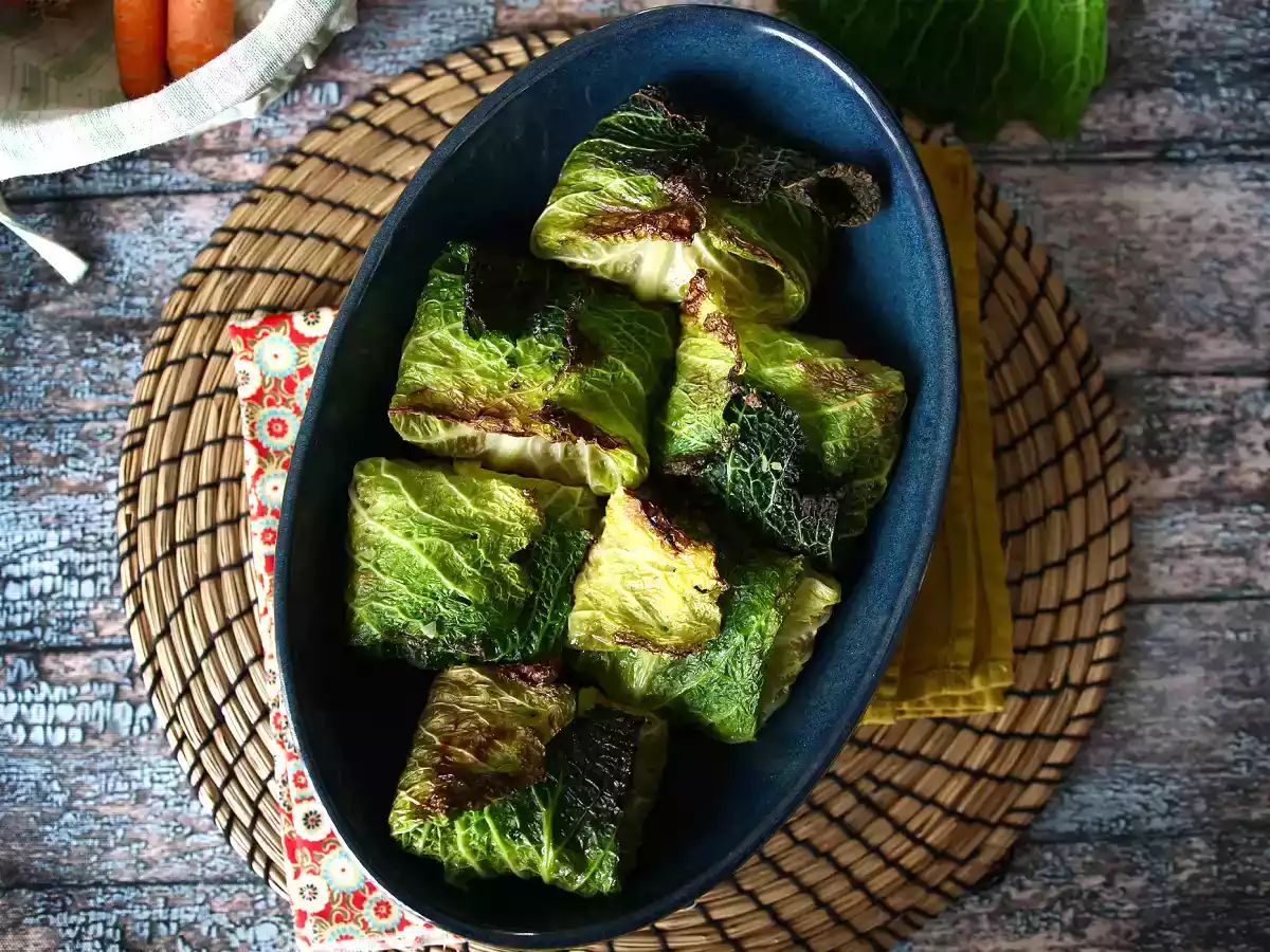 Gefüllter Kohl aus dem Ofen (Damit jeder dieses Gemüse liebt!) - foto 5