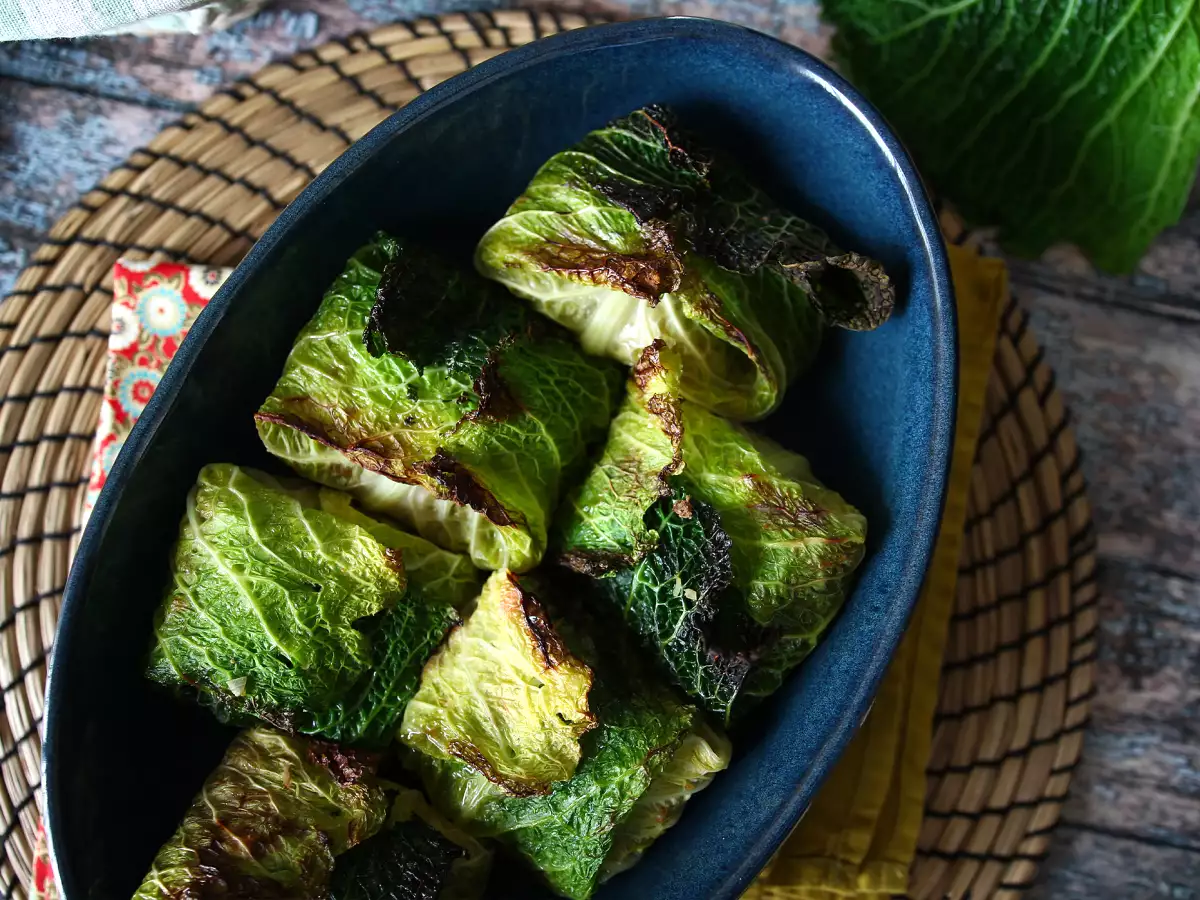 Gefüllter Wirsing aus dem Ofen (so schmeckt Kohl der ganzen Familie!) - foto 7