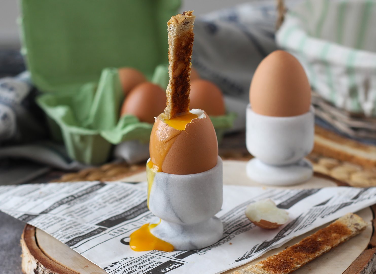 Gekochte eier im air fryer Rezept Petitchef