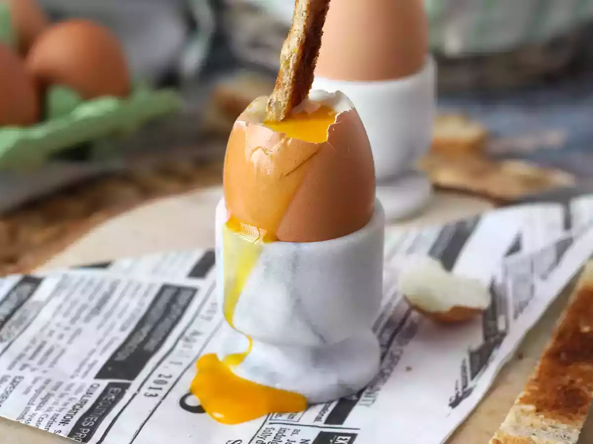 Gekochte Eier im Air Fryer - foto 4