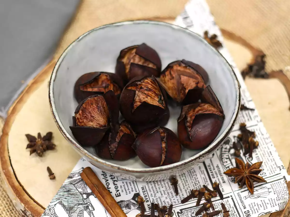 Gekochte Kastanien, Rezept und Garzeit