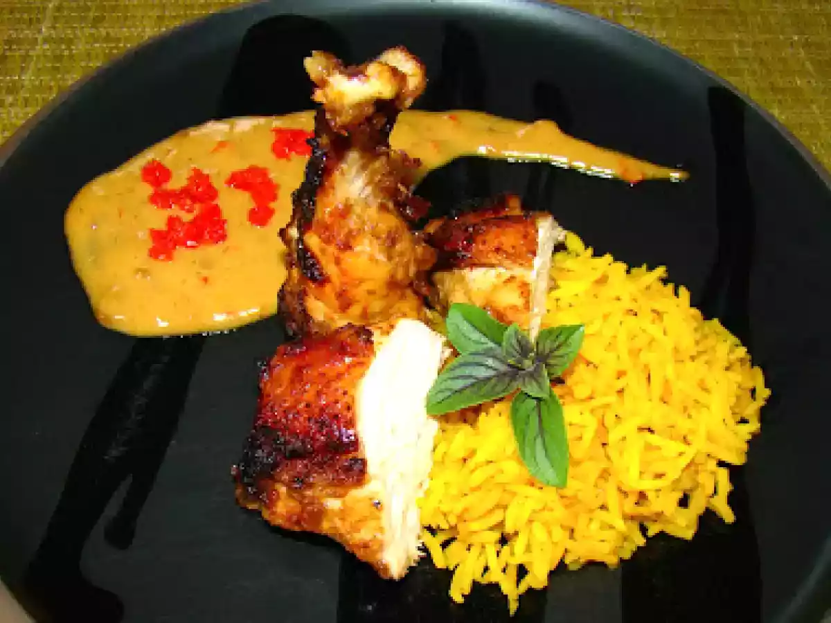 Gelber Reis, indonesisch