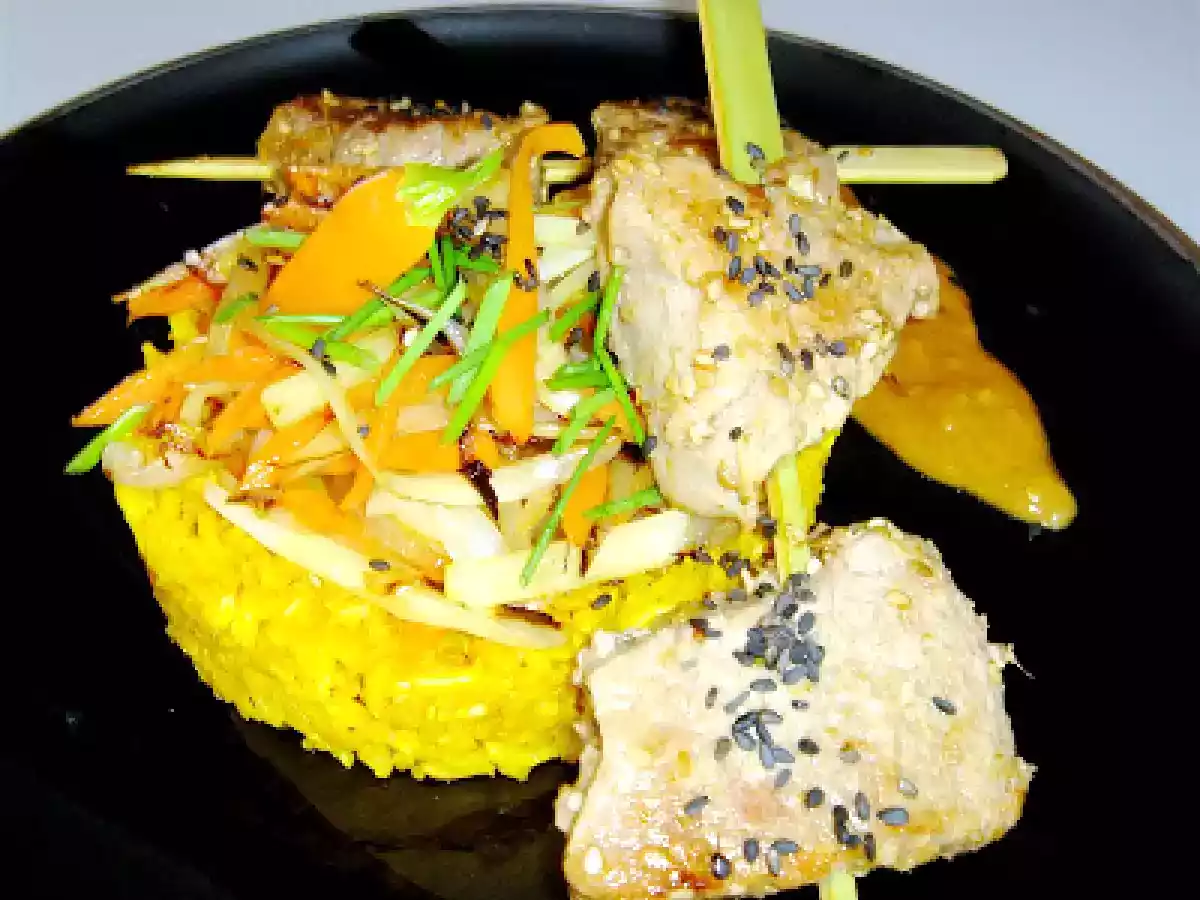 Gelber Reis, indonesisch - foto 3