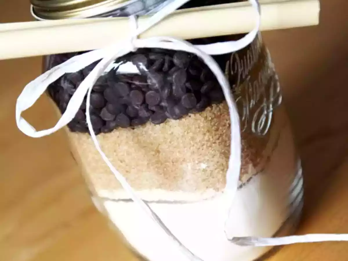Geschenkidee - Backmischung für Chocolate Chip