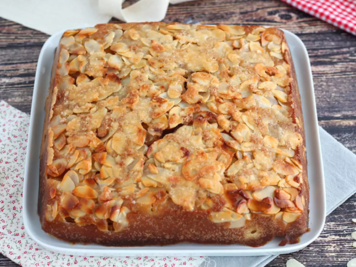 Gestürzter Mirabellenkuchen mit Mandeln - foto 5