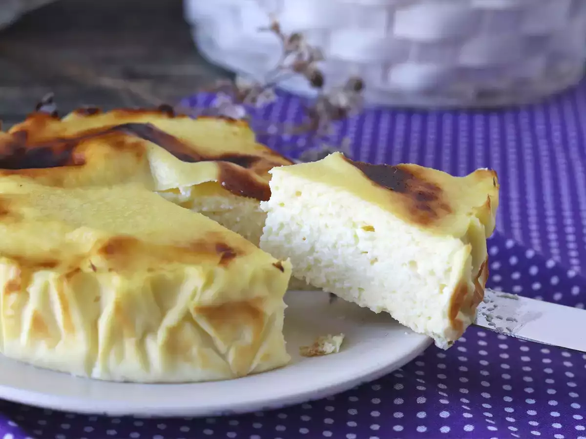 Gesunder Käsekuchen aus der Heißluftfritteuse - foto 2