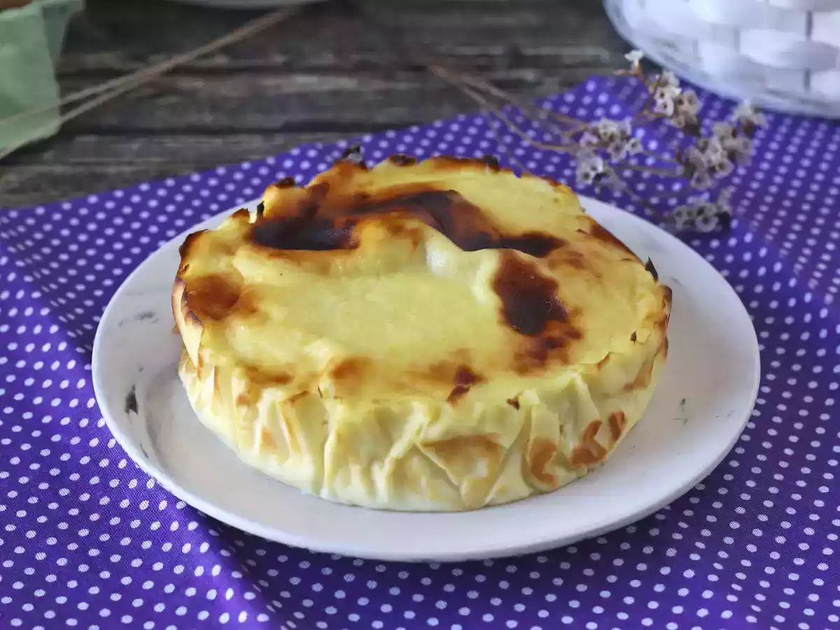 Gesunder Käsekuchen in der Heißluftfritteuse - foto 4